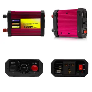 Off Grid Power Inverter Pure Sine Wave Inverter Charger Car Power Invater 500W Car Power Inverter Charger