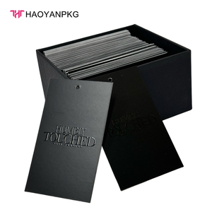 Tùy Chỉnh Cá Nhân Logo Phần Mở Rộng Tóc Bao Bì Quà Tặng Giấy Bó Tóc Treo Thẻ Nhãn Tóc Giả Thẻ Với Cá Nhân Logo - Product Image 3