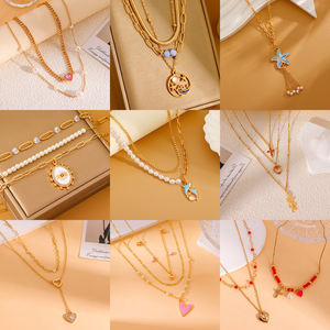 Abordable Strass Perle Rubis Croix Pendentif Chaîne en <span class=keywords><strong>Argent</strong></span> Collier Hypoallergénique <span class=keywords><strong>Pas</strong></span> <span class=keywords><strong>Cher</strong></span> Collier Garçons Collier - Product Image 3