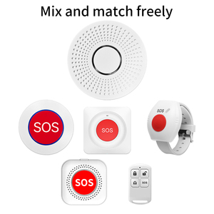 Konst ABS nút hoảng loạn không dây Wi-Fi tuya ứng dụng SOS báo động cuộc gọi khẩn cấp cho trẻ em lớn tuổi bị vô hiệu hóa cảnh báo y tế cá nhân - Product Image 4