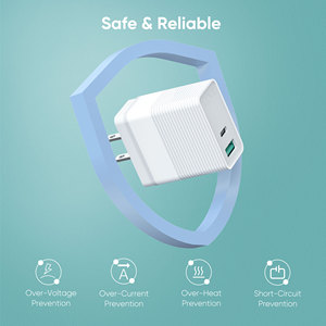 อะแดปเตอร์ชาร์จโทรศัพท์มือถือ <span class=keywords><strong>VIDVIE</strong></span> Private Compact Square QC3.0 PD 20W USBC ชาร์จเร็ว - Product Image 3