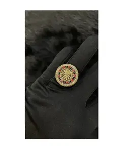 แหวนนิ้วฮิปฮอปสีทองแท้14ตันประดับเพชรแท้สำหรับงานปาร์ตี้ของผู้หญิงและงานแต่งงานเครื่องประดับแฟชั่นราคาไม่แพง - Product Image 2