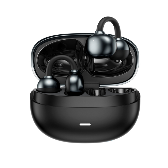 2025 New Ear Clip Headphones Bluetooth V6.0 Wireless Headphones Clip On Wireless Sport Ear Buds Earbuds IP67 Waterproof Earphone
