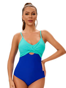 Maillot de bain Fitness respirant et écologique Sexy Plus pour femmes européennes américaines à motif solide - Product Image 2