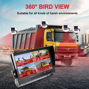 Kit de système de surveillance à 4 canaux AHD 1080P 9 pouces haute résistance : Moniteur IPS anti-reflet + 4 caméras IP68 étanches à la poussière - Product Image 3