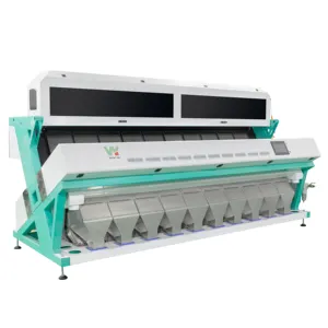 High Speed Sensor RGB Camera Color Plastic Sorting Machine 640 channels colour sorting machine manufacturer