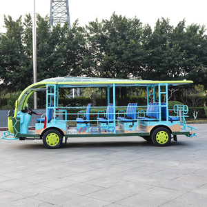 Bus de tourisme et véhicules électriques neufs, minibus de transport spécial, bus vert de dessin animé, bus de tourisme électrique - Product Image 3
