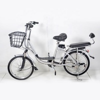 Vélo électrique pliable à deux places, vélo de ville avec panier avant, batterie au lithium, scooter électrique pour femmes
