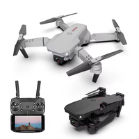 Drone WiFi FPV E88 avec double caméra HD 4K, rivalisant avec les mini-drones 4K E58, E99, E68, E525, et le drone E88 Pro. Jouets pas chers.