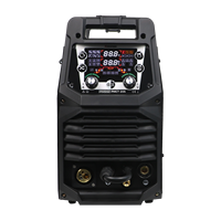 Machine à souder portable numérique IGBT multiprocessus DECAPOWER FUSION PMCT 205 220V Pulse AC DC MIG ARC TIG