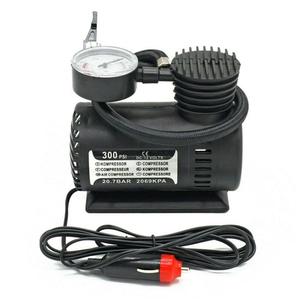 Compresseur d'air portable OEM 300 PSI 12V pour voiture, mini-pompe de <span class=keywords><strong>gonflage</strong></span> de pneus avec manomètre et embouts de <span class=keywords><strong>gonflage</strong></span>, tuyau en caoutchouc - Product Image 1