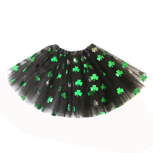 Falda Tutú para el Día de San <span class=keywords><strong>Patricio</strong></span> para Mujeres y Adolescentes, Tutú Verde Ligero, Disfraces para el Día de San <span class=keywords><strong>Patricio</strong></span> para Fiestas - Product Image 2