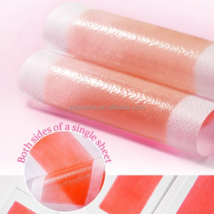 Tiras de cera de uso doméstico para mujeres y hombres para depilación no deseada Tiras de depilación con cera sin dolor OEM - Product Image 3