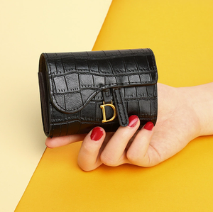 Cartera de Tarjetas Unisex de Cuero PU, Diseño Portátil de Moda, Gran Capacidad, Múltiples Ranuras para Tarjetas, Ultrafina, Corta, con Cierre - Product Image 2