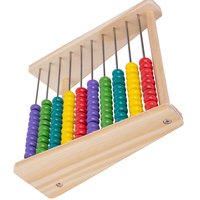 Ábaco Clásico para Niños, 100 Cuentas, Marco de Conteo, Material Didáctico, Rompecabezas Educativo, Juguetes Matemáticos para Niños y Niñas