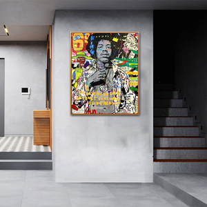 Chất lượng tốt nhất bán buôn trang trí nội thất Trừu Tượng nghệ thuật tay vải sơn nghệ thuật hiện đại bức tranh vải sơn dầu - Product Image 3