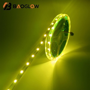 ไฟ LED แบบเส้น WS2812B 5050 60D สีสัน RGB ควบคุมได้แบบจุดเดียว 5V พร้อมรีโมทอัจฉริยะ - Product Image 6