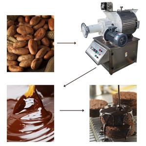 Machine de raffinage de conques de chocolat, <span class=keywords><strong>broyeur</strong></span> de pierres de chocolat Melanger, <span class=keywords><strong>broyeur</strong></span> de conques, utilisé en laboratoire, 50l - Product Image 3