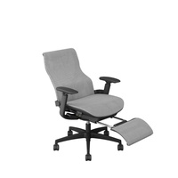 Nouveau modèle de chaise de bureau ergonomique coulissante synchronisée 3D avec support lombaire chaise de bureau d'ordinateur moderne avec repose-pieds
