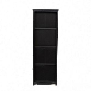 Fabric & Stainless Steel Freestanding Durable Modern Design Dresser Living Room Furniture Pine <b>Cabinet</b> - Product Image 4