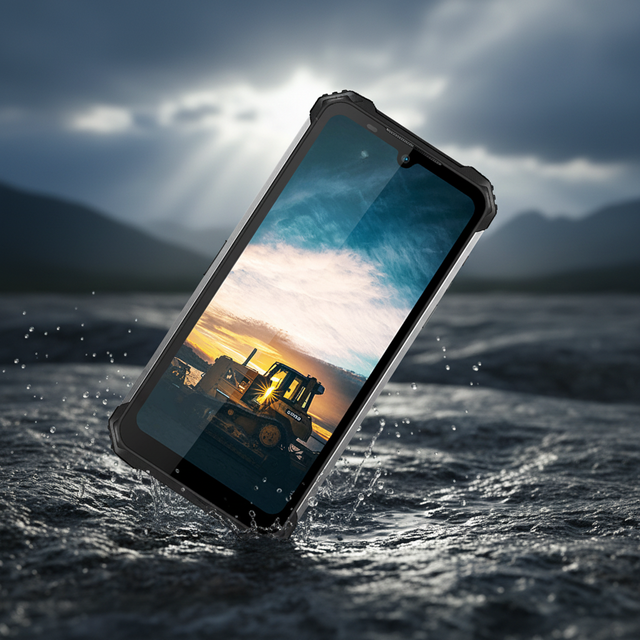 Enterprise Level 6 Inch IP68 Waterproof Rugged Octa Core LCD Android 13 GSM LTE PDA Tablet Support 2D Scanning NFC Shockproof
