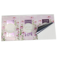 Étiquette personnalisée pour cosmétiques à marque privée, autocollant pour huile florale, étiquette pour soins de la peau