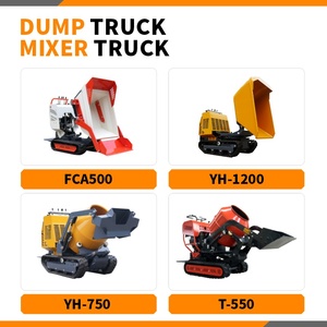 Livraison Gratuite - <span class=keywords><strong>Prix</strong></span> Compétitif pour Camion Malaxeur à Béton Efficace pour Acheteurs Mondiaux - Mini Camion Malaxeur à Béton Autocargant sur Chenilles - Product Image 6