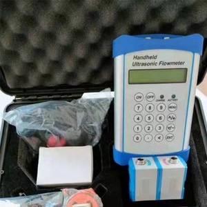 TUF-2000H DN25~DN100mm RS232 Sea River Milk Water Handheld Flowmeter Liquid Alcohol Ultrasonic Flow Meter with Data Logger - Product Image 6