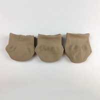 Chaussettes demi-orteils respirantes en coton tricoté pour l'été, avec soutien de la voûte plantaire, idéales pour les danseuses de ballet et les compétitions de gymnastique rythmique