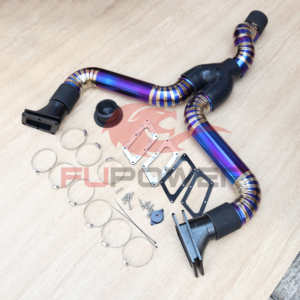 KIT DE ESCAPE TRASERO DUAL DE <span class=keywords><strong>2018</strong></span> + <span class=keywords><strong>RXT</strong></span>/GTX TODO DE 1/2 - Product Image 1