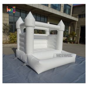 Château gonflable de <span class=keywords><strong>mariage</strong></span> blanc HEYHAIL, château gonflable commercial, 10x10 pieds, PVC/vinyle, installation facile, à vendre - Product Image 3