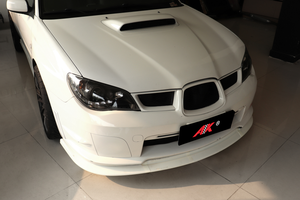 For <strong>Subaru</strong> Impreza <strong>WRX</strong> STI S204 2006-2007 Painted Black Carbon Look Front Bumper Lip Lower Spoiler Lip Protector - Product Image 5