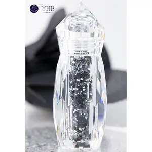 Double Tête Pointue Fond Diamant Micro Mini Nail Art Pierre de Verre 3d Décoration Cristal Sable Strass