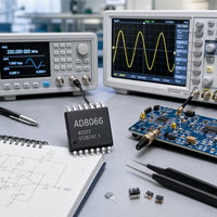 Circuit intégré amplificateur opérationnel AD8024ARZ pour applications d'instrumentation, boîtier 16SOIC