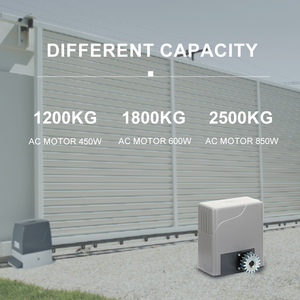 SLG-A-2500-AC הילוך מונע ac220v 2500 ק "ג הזזה מפעיל שער כניסה מרחוק מערכת אוטומטית - Product Image 5