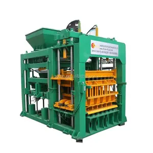 QT10-15液压砌块机水泥砌块机mquina para hacer bloques再生塑料制砖机
