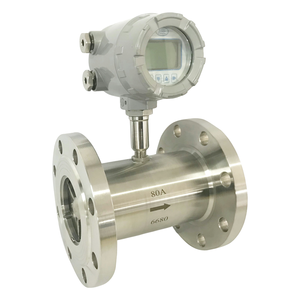 LWY-Modell Geschraubtes und angeflanschtes LCD-Display Hochgenauer digitaler Flüssigkeits-Turbinen-Wasser durchfluss messer - Product Image 1