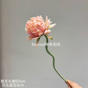 Flor Artificial de Protea del Jardín Secreto, Rama Individual, Decoración para Bodas, Ramo de Seda Hecho a Mano - Product Image 4
