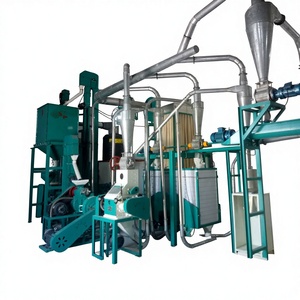 Mulino per <span class=keywords><strong>Farina</strong></span> di Mais Economico e Pratico da 5-10 Tonnellate al Giorno con Processo di Lavorazione Completo - Product Image 1