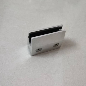 מרפסת ומדרגות מעקה ללא מסגרת עיצוב נירוסטה אלומיניום ערוץ זכוכית מעקה זכוכית רז - Product Image 1