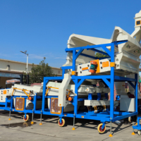 Machine de nettoyage et de tri de graines de caroube, cumin, graines de lin et d'épices agricoles