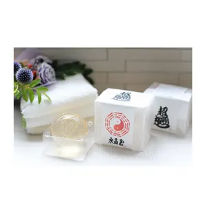 Transparent golden crystal ball skin care whitening soap wholesale