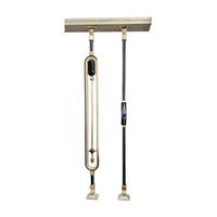 Rampe d'escalier en acier inoxydable 316, aluminium et fer, sur mesure, à montage latéral, tige pleine, durable, résistante à l'eau, accessoires d'escalier