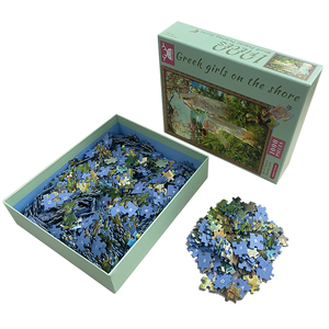 Jeux de puzzles personnalisés 100 500 1000 2000 pièces Impression papier Puzzles personnalisés Adultes Enfants - Product Image 3