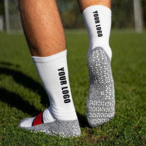 Chất Lượng Cao Tùy Chỉnh Grip Bóng Đá Vớ Người Đàn Ông Thể Thao Chống Trượt Grip Vớ Tùy Chỉnh Bóng Đá Bóng Đá Vớ - Product Image 1