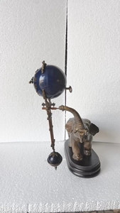 Quả Cầu Con Lắc Swinging Swinger Cobalt Màu Xanh Bóng Brass Bảng Cơ Khí Đồng Hồ Cho Bộ Sưu Tập, Trang Trí, Sửa Chữa - Product Image 5