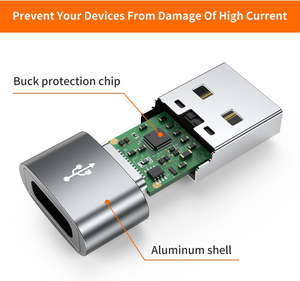 อะแดปเตอร์ USB C ตัวเมีย เป็น USB ตัวผู้ สายแปลง Type C เป็น USB A สำหรับชาร์จ ใช้งานร่วมกับ iPhone 11 12 13 14 15 Plus Pro Max - Product Image 2