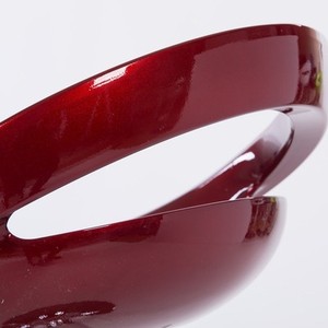 Tabouret <span class=keywords><strong>de</strong></span> <span class=keywords><strong>bar</strong></span> pivotant rouge, design moderne et élégant, en plastique, pour restaurant commercial, hauteur <span class=keywords><strong>de</strong></span> comptoir, stable et durable, à prix abordable (20 $) - Product Image 5