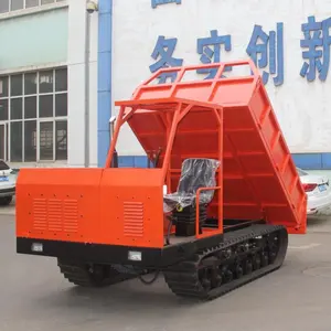 Trung Quốc 5 Tấn Mini Cao Su Theo Dõi Dumper Với Crawler Dump Truck