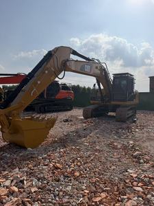 Excavatrice Caterpillar 320D2L d'occasion, équipement d'origine, pour travaux de construction et réparation routière, grande excavatrice de terrassement - Product Image 3